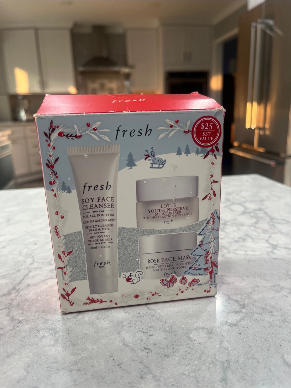 Sephora [Fresh] facial treatment, soy face cleanser, rose, face, mask, etc Set